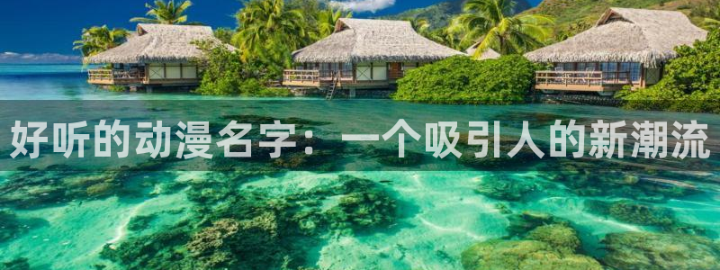 动漫天堂岛：好听的动漫名字：一个吸引人的新潮流