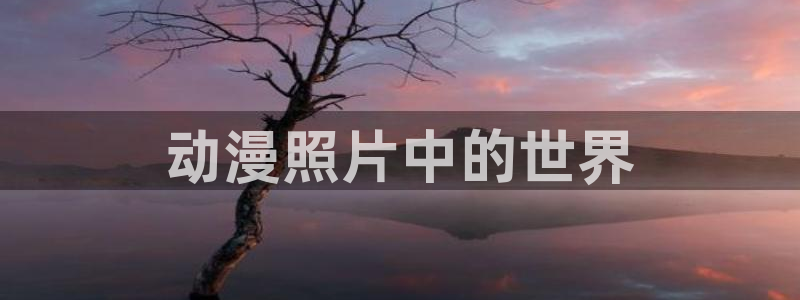 3d动漫天堂：动漫照片中的世界